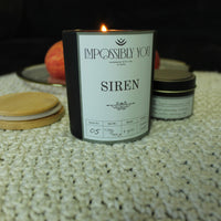 Siren scented soy wax candle